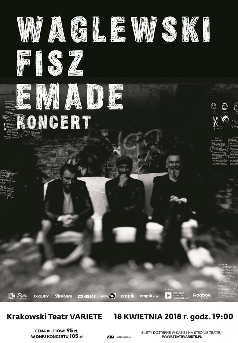 Koncert WAGLEWSKI FISZ EMADE „MATKA, SYN, BÓG”
