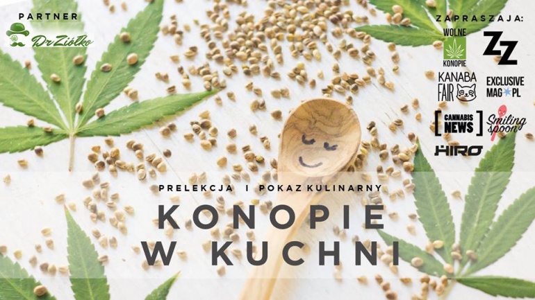 Konopie w kuchni - wykład i pokaz kulinarny