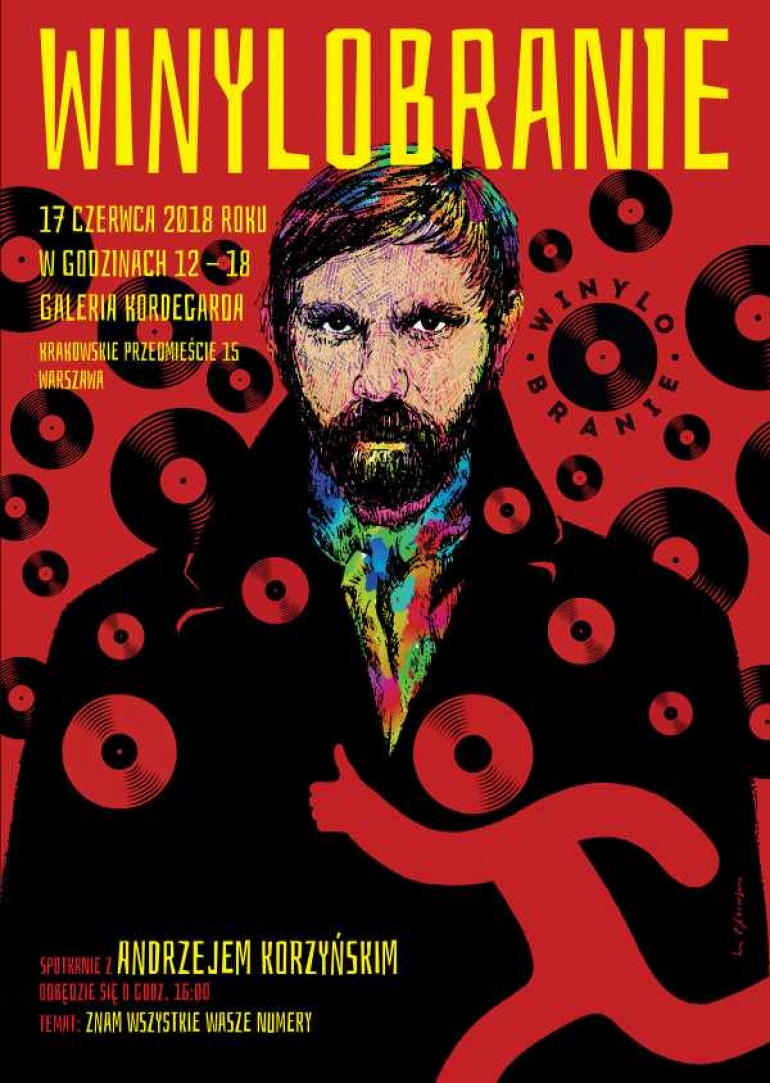 Winylobranie #13 | Spotkanie z Andrzejem Korzyńskim, kiermasz płyt winylowych