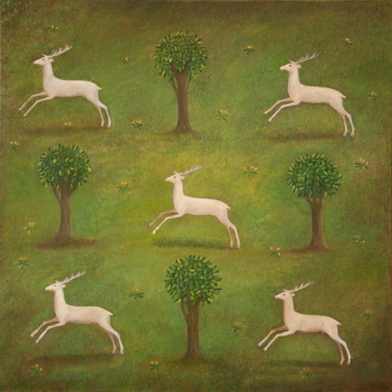 Średniowieczne baśnie Malwiny de Brade. Wystawa malarstwa w Koneserze