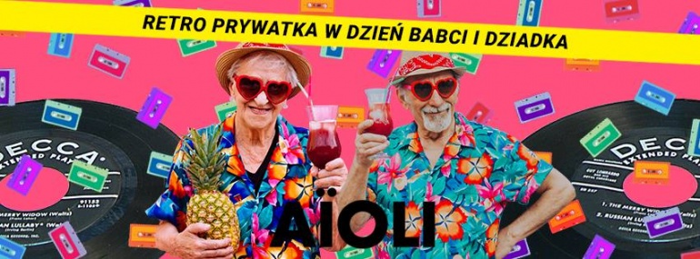 Retro Prywatka w Dzień Babci i Dziadka