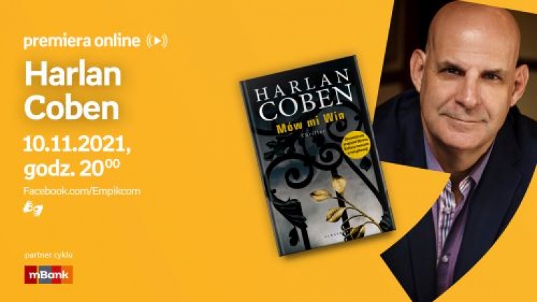Spotkanie autorskie online z Harlanem Cobenem