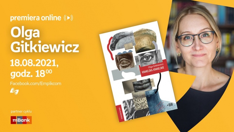 Spotkanie autorskie online z Olgą Gitkiewicz