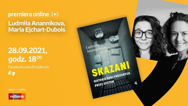 Spotkanie autorskie online z Ludmiłą Anannikovą i mec. Marią Ejchart-Dubois
