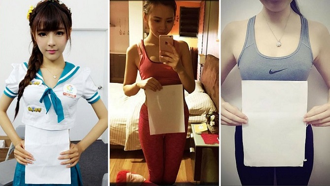 a4 challenge, chińskie wyzwanie, instagram moda, głupia moda