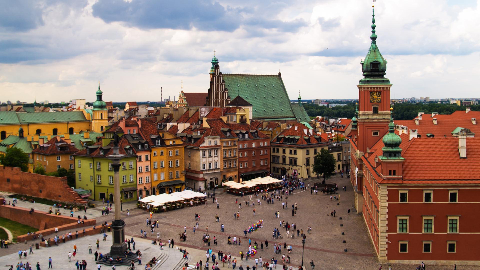 Warszawa, stare miasto, warsaw on scooter, warszawa na hulajnogach, hulajnogą po warszawie