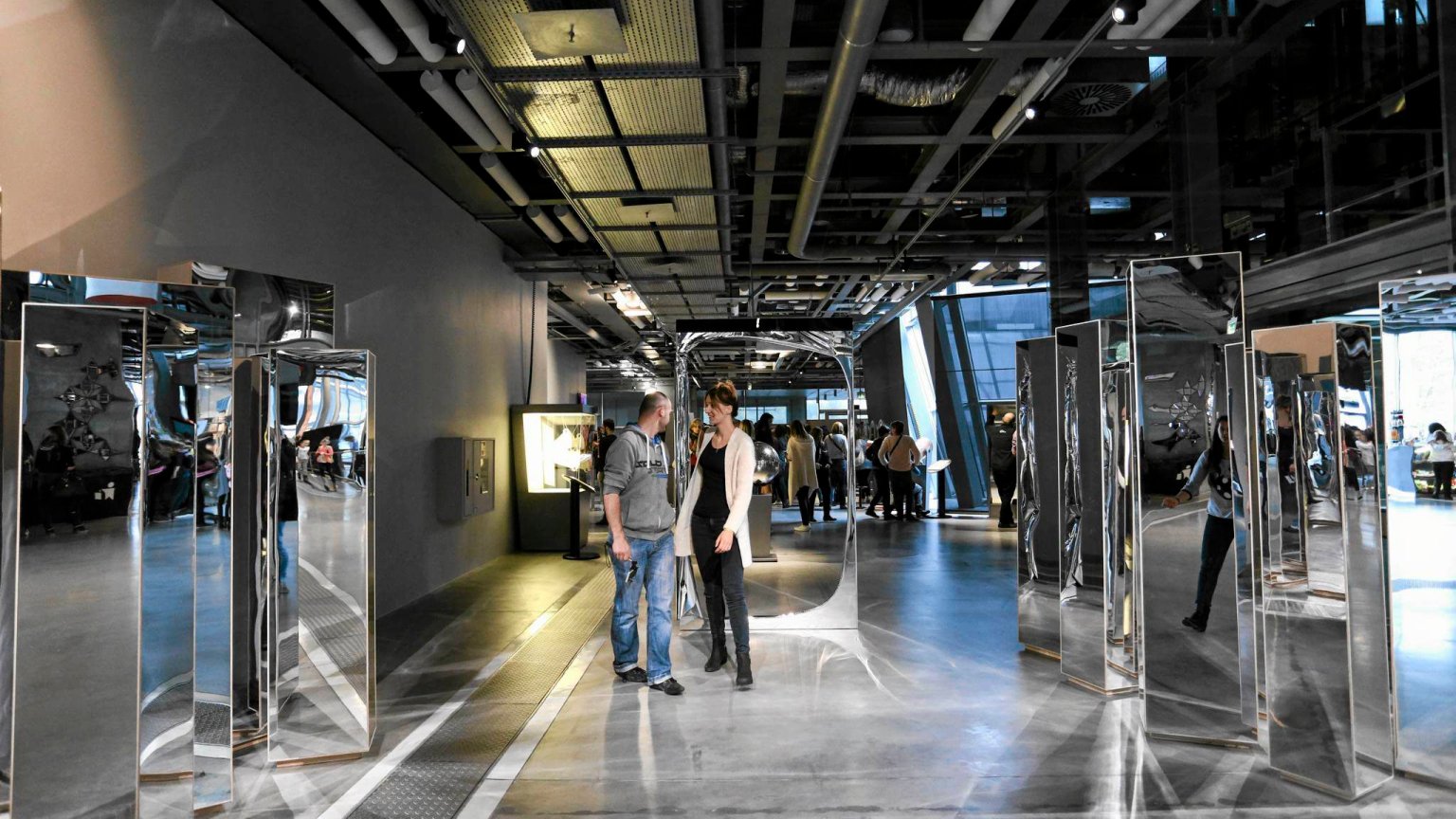 Centrum Nauki Kopernik, voucher, wygraj, wystawy, wystawa luster