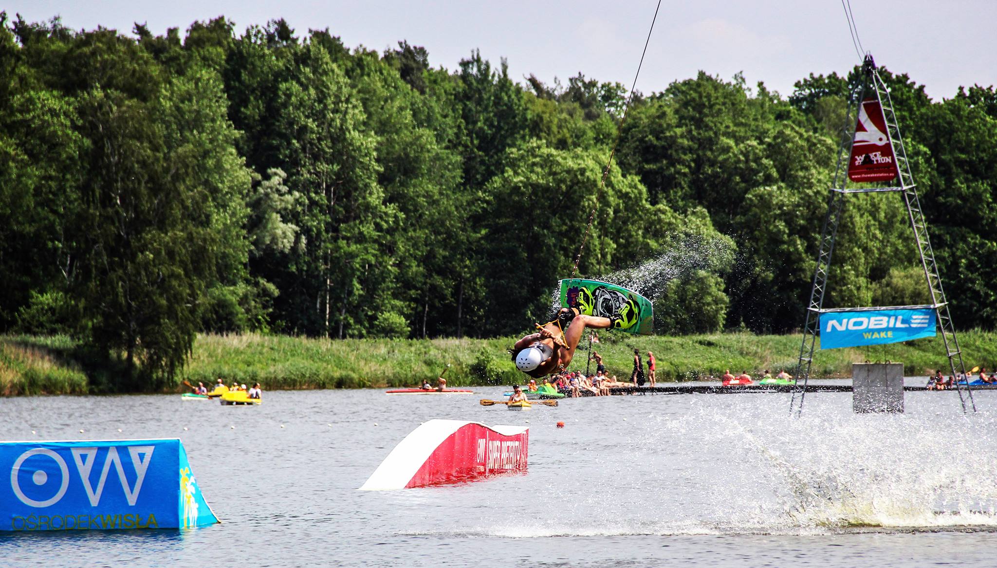 wakepark warszawa piaseczno ośrodek wisła