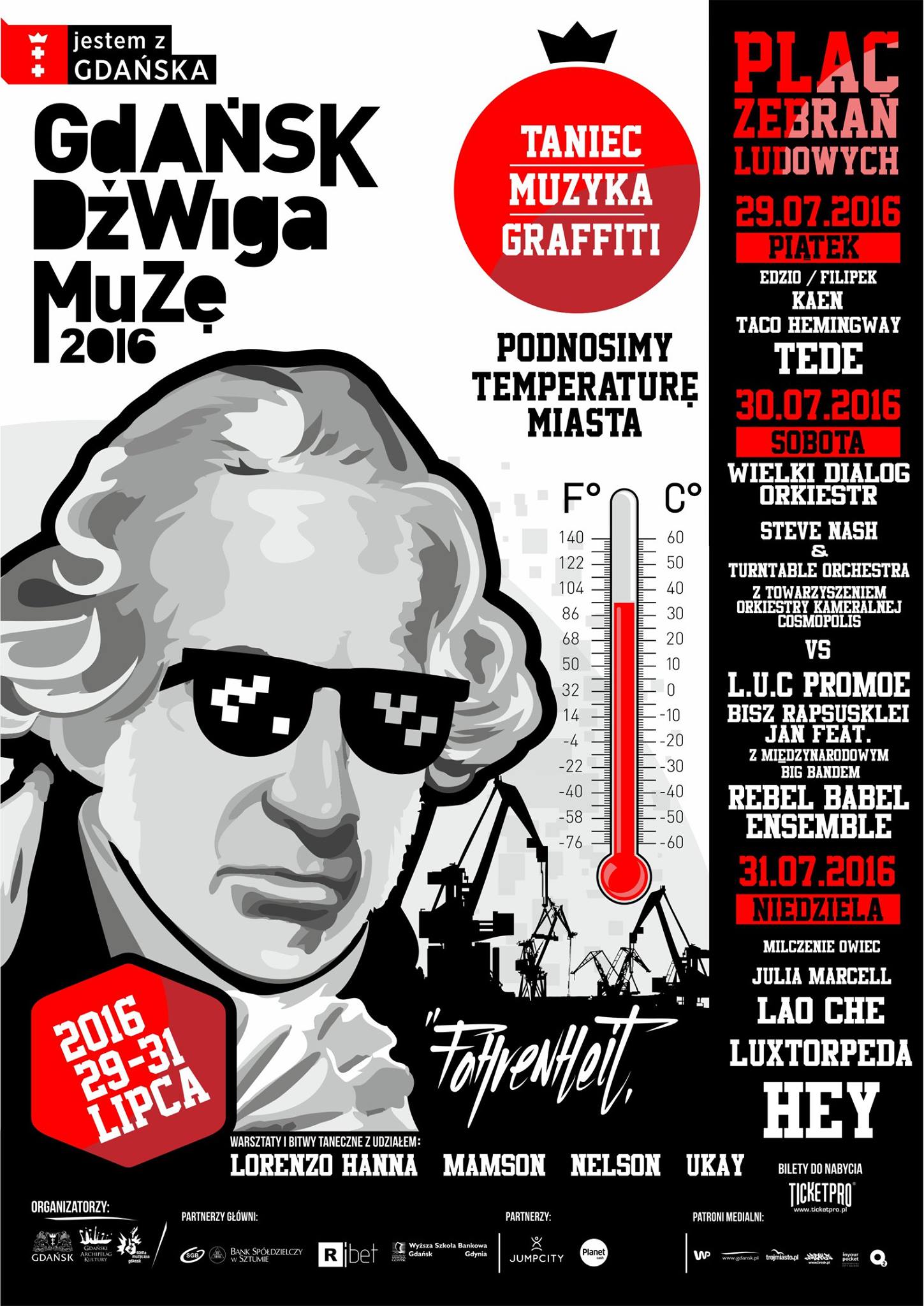 Gdańsk dźwiga muzę 2016