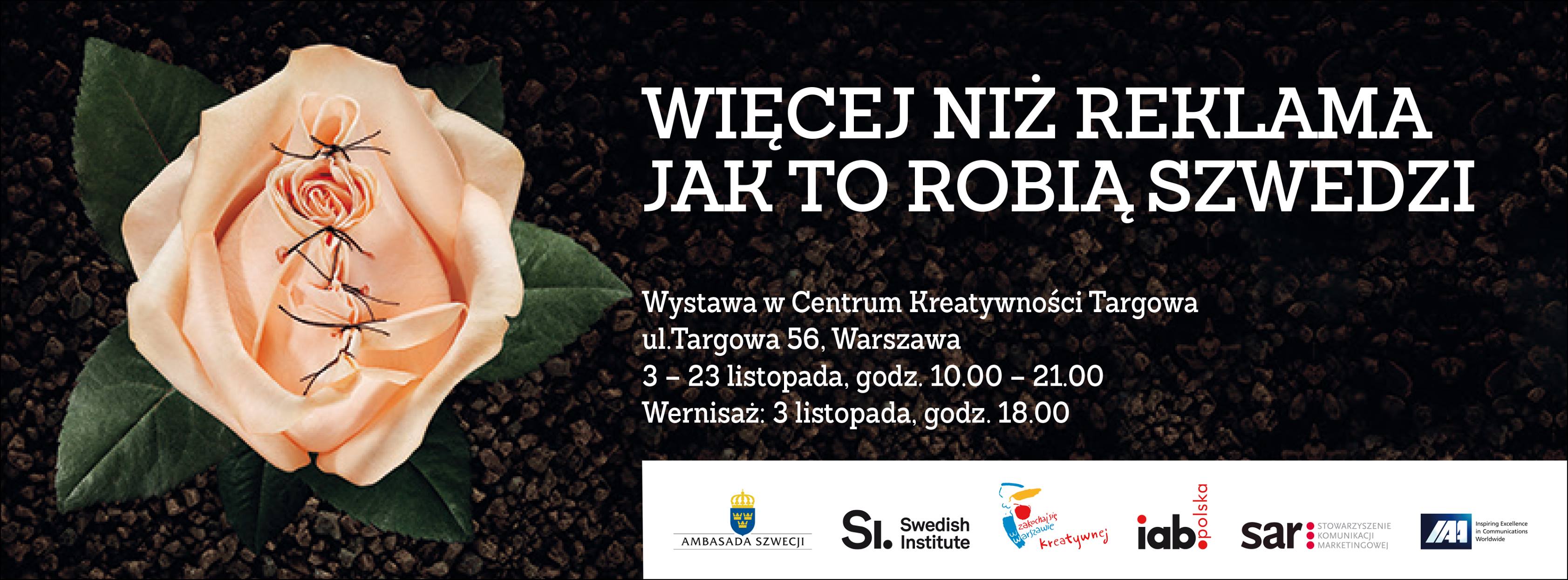 Wystawa „Więcej niż reklama - jak to robią Szwedzi”.