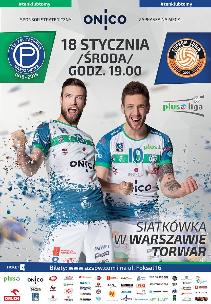 mecz siatkówki warszawa