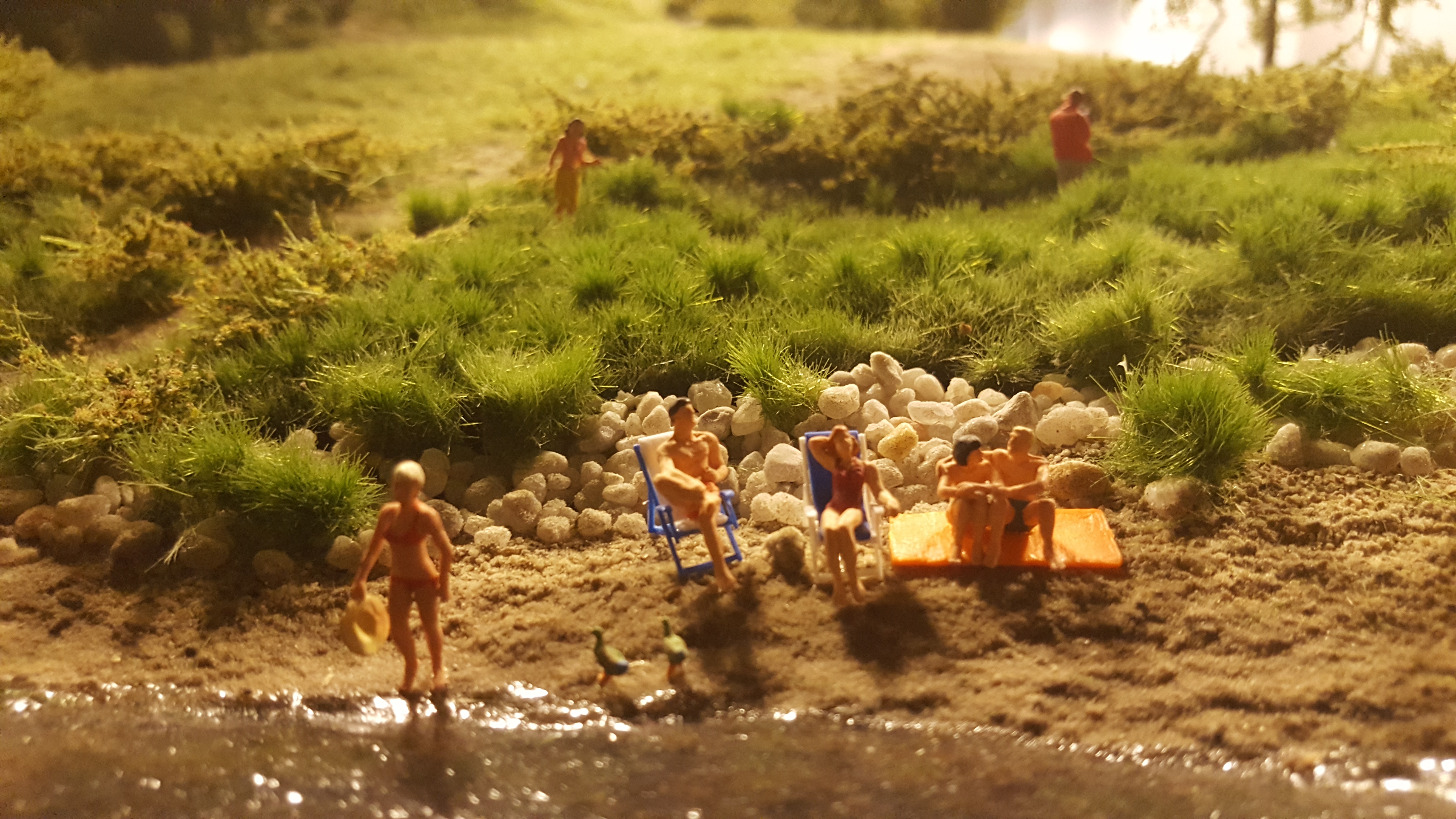 Makieta na stadionie narodowym