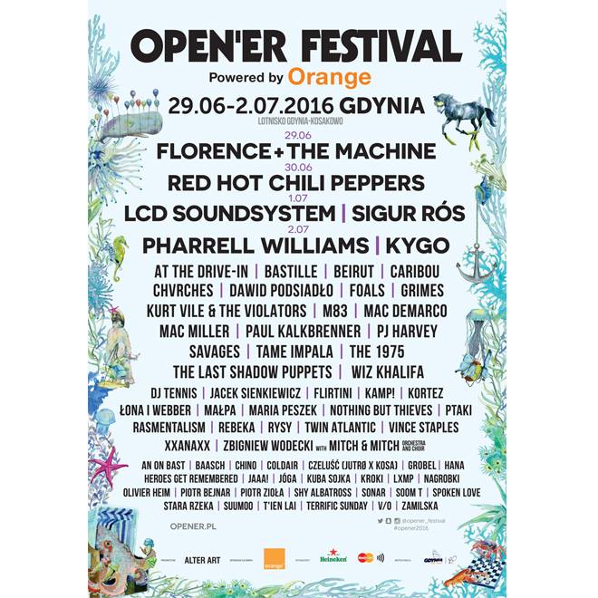 open'er 2016 gdynia festiwal