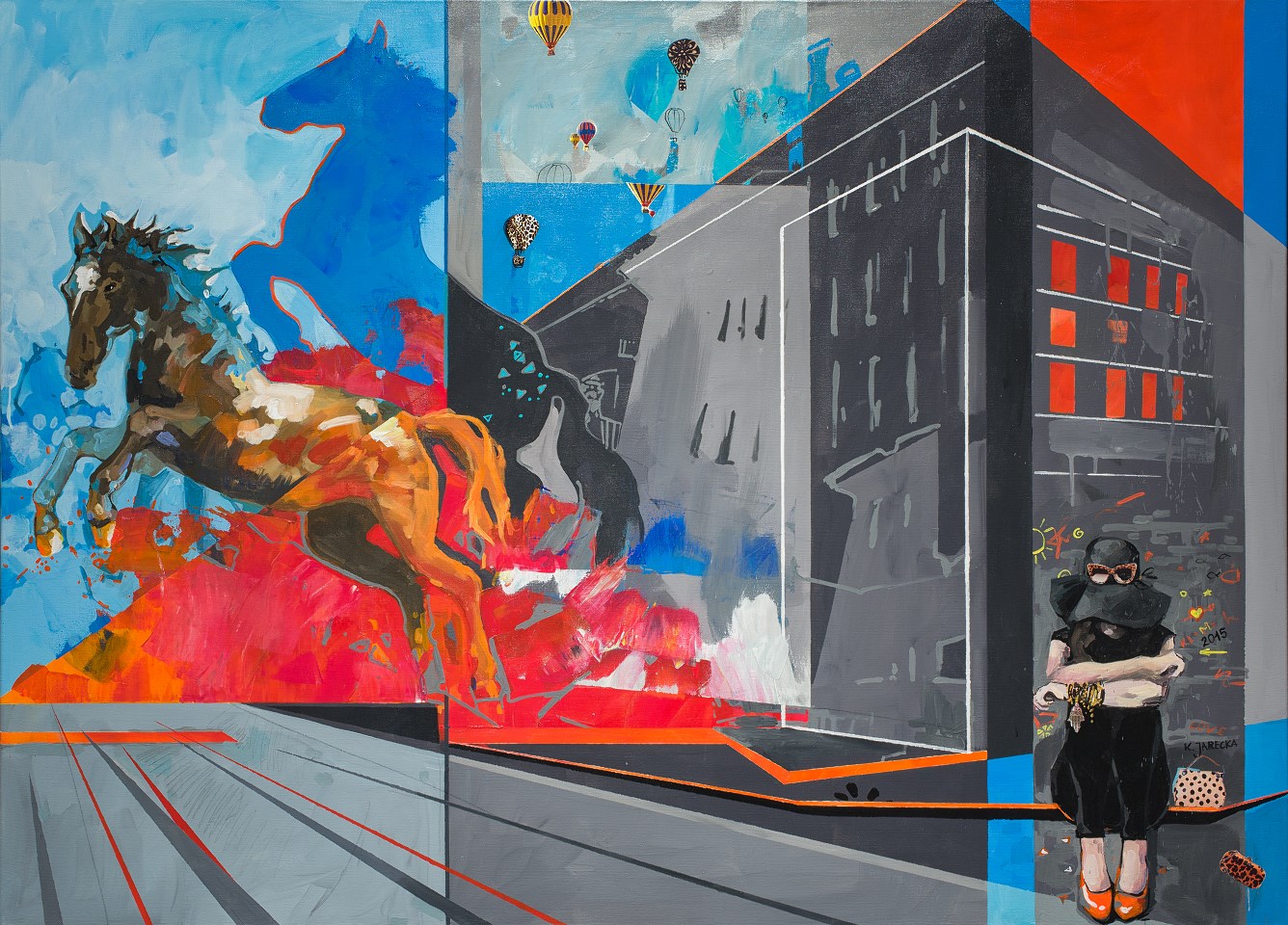 Kamila Jarecka, wystawa, wernisaż wystawy, dzień kobiet 2016