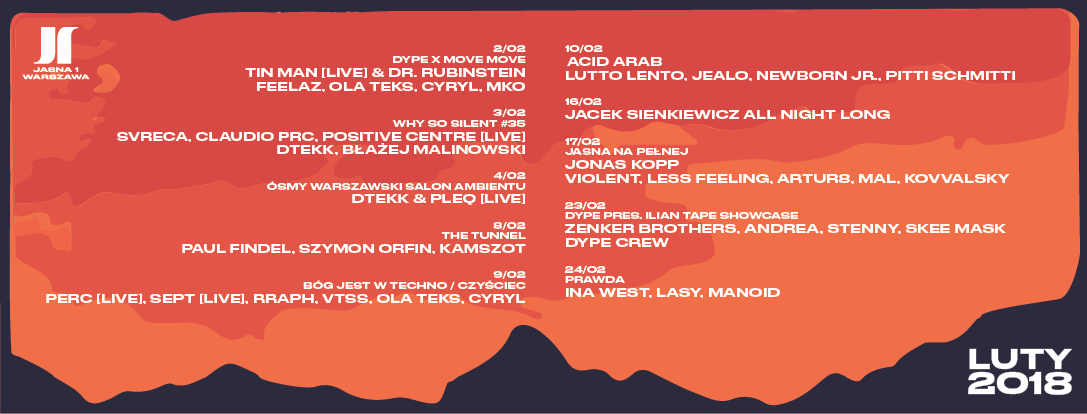 klub Jasna 1 Warszawa techno