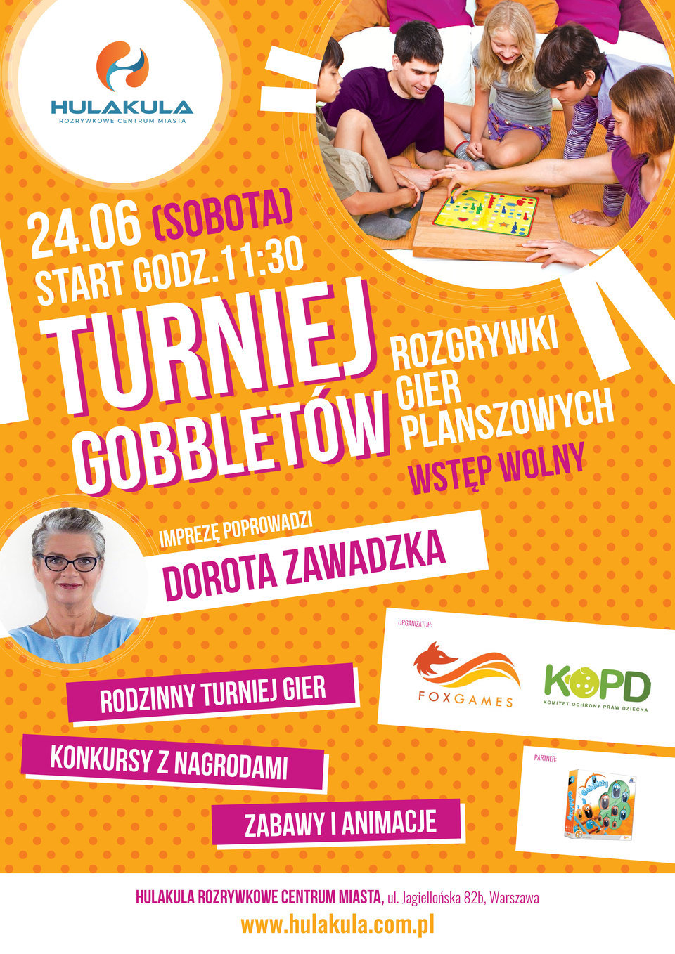 dzieci warszawa hulakula