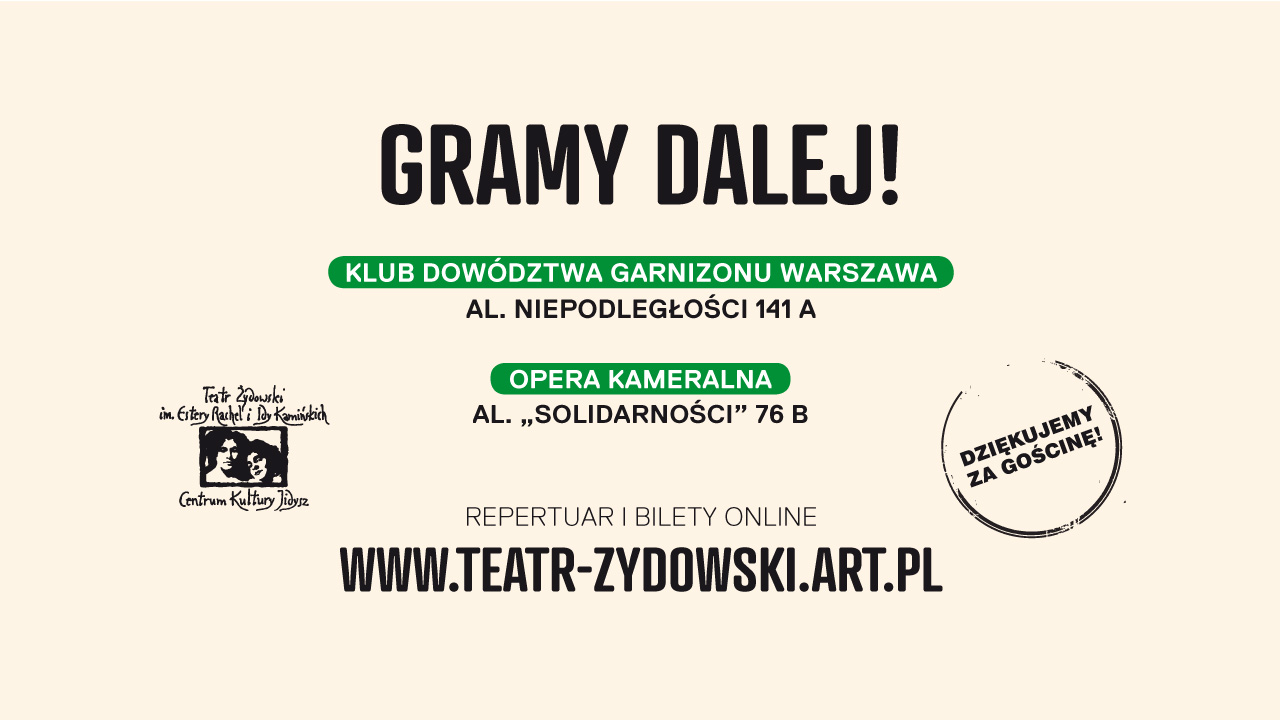 teatr żydowski w warszawie