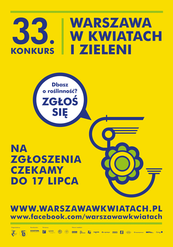 Warszawa w kwiatach i zieleni